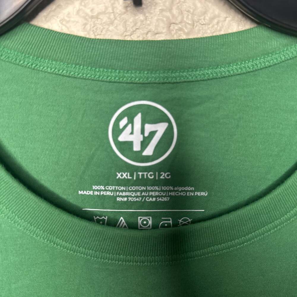 Philadelphia Eagles Fly Eagles Fly 47 Brand NFL T Shirt.  Size XXL. New with tag - Picture 4 of 5